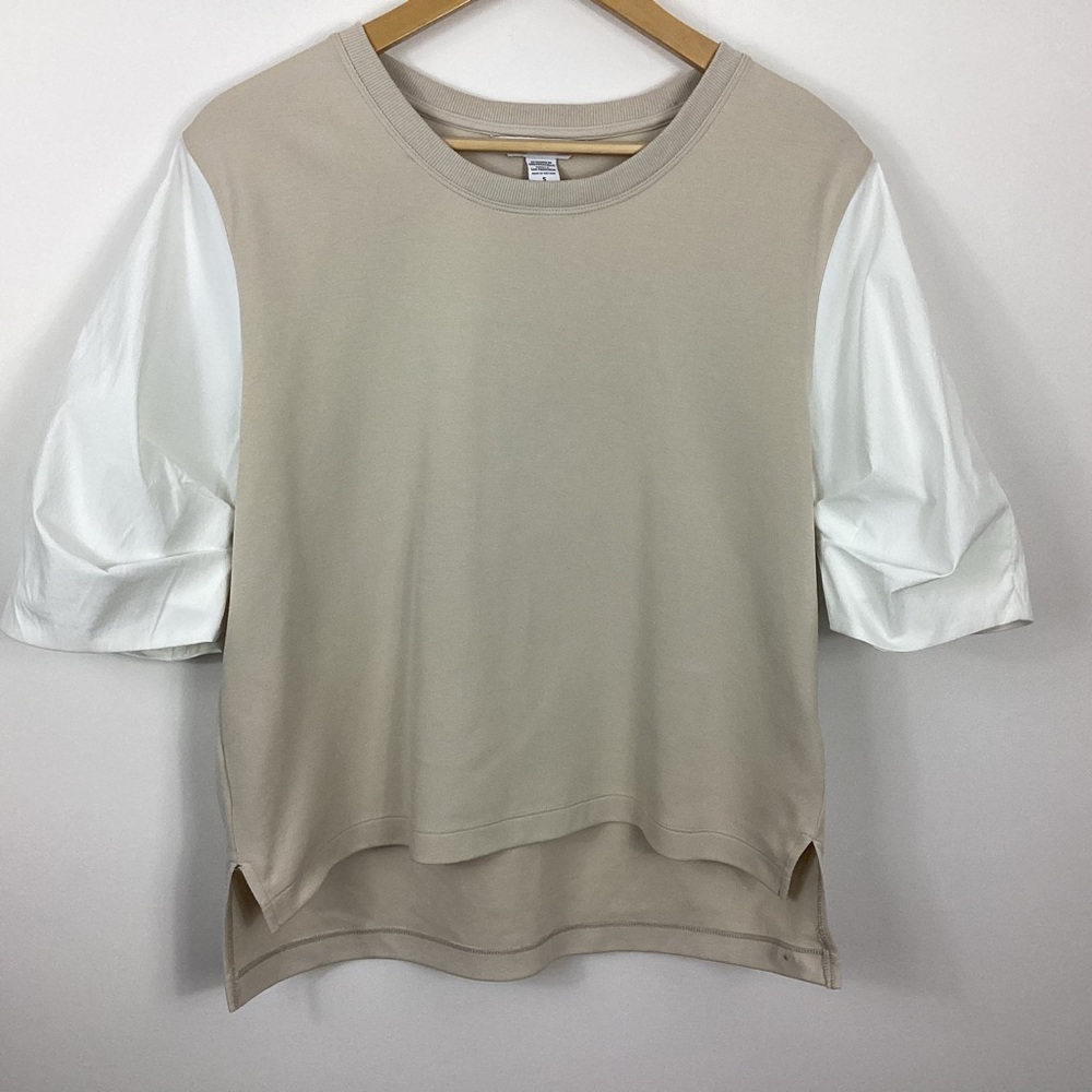 Athleta Harlow Hybrid Tee Size Small